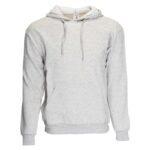 Speckled Bi-Blend Hoodie - Unisex Pullover with Deep Pouch Pockets Charcoal Heather