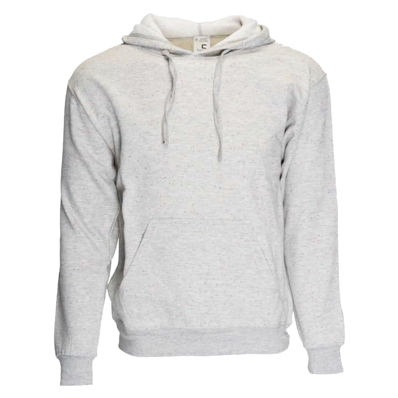 Speckled Bi-Blend Hoodie - Unisex Pullover with Deep Pouch Pockets