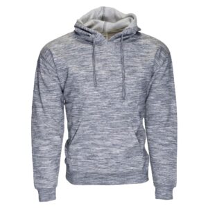 Strata Bi-Blend Hoodie - Unisex Pullover with Deep Pouch Pockets