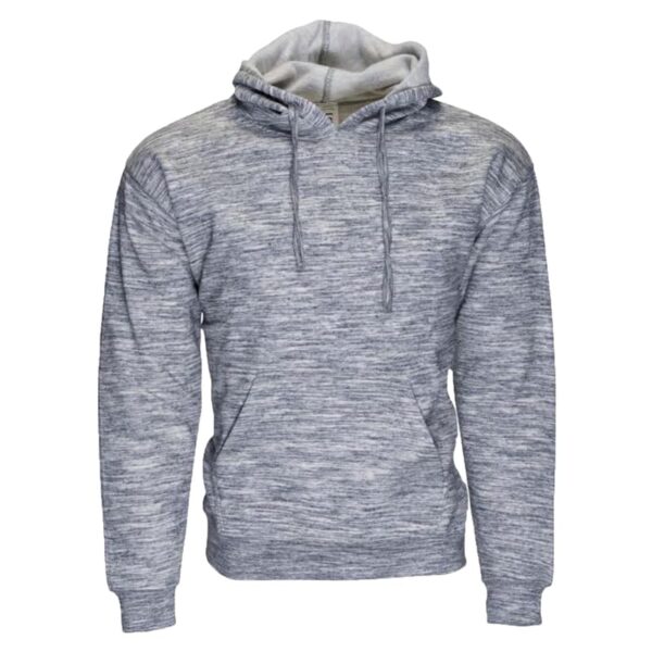 Strata Bi-Blend Hoodie - Unisex Pullover with Deep Pouch Pockets
