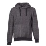 Salt & Pepper Bi-Blend Hoodie Pullover for Unisex Comfort and Style