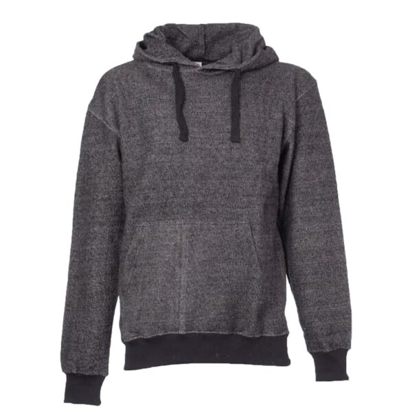 Salt & Pepper Bi-Blend Hoodie Pullover for Unisex Comfort and Style