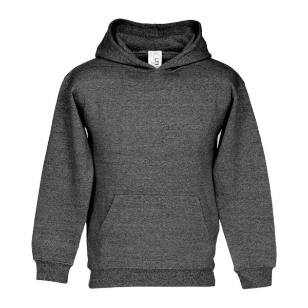 Premium Tri-Blend Hoodie with Matching Drawstrings - Stylish Pullover with Double Needle Stitching