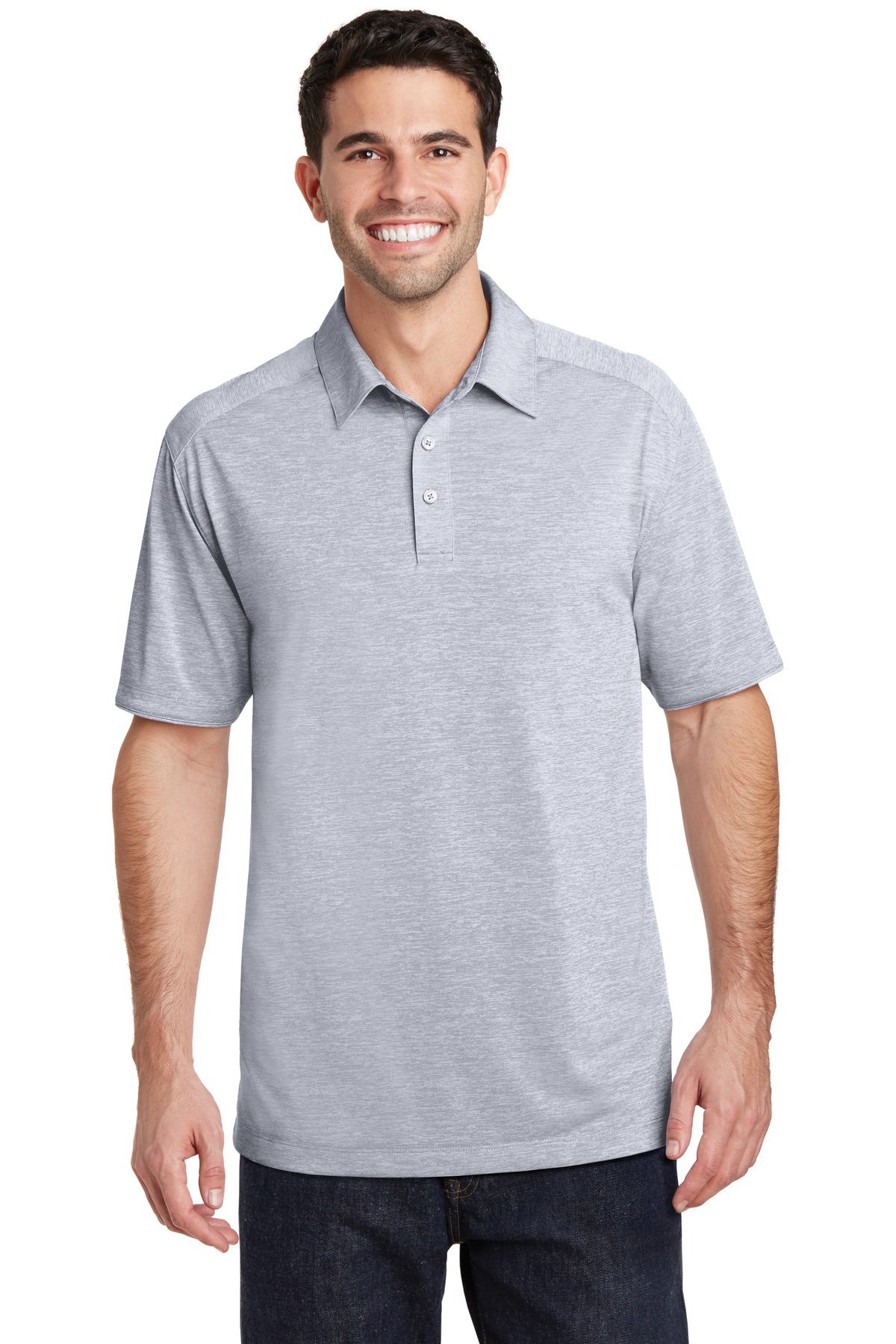 Port Authority® Digi Heather Performance Polo