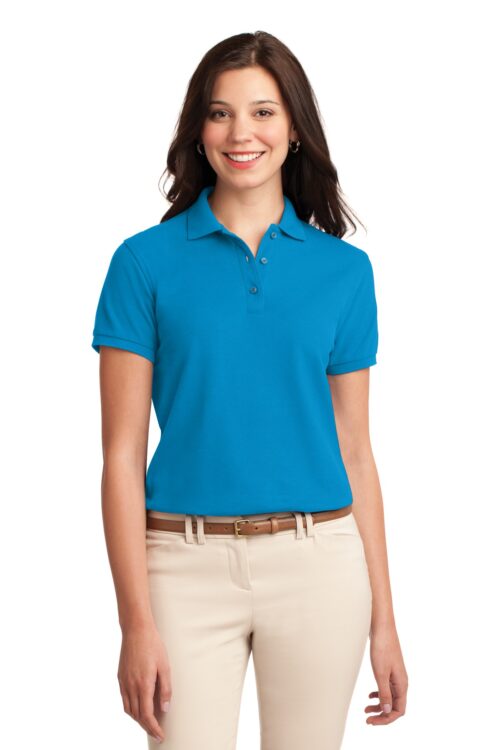 Port Authority® Women's Silk Touch Polo.  L500