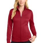 Sport-Tek® Women's Sport-Wick® Fleece Full-Zip Jacket