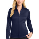 Sport-Tek® Women's Sport-Wick® Fleece Full-Zip Jacket
