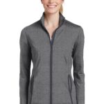 Sport-Tek® Women's Sport-Wick® Stretch Contrast Full-Zip Jacket