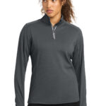 Sport-Tek® Women's Sport-Wick® Textured 1/4-Zip Pullover