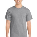 Port & Co Essential Tee. PC61 – Athletic Heather / M