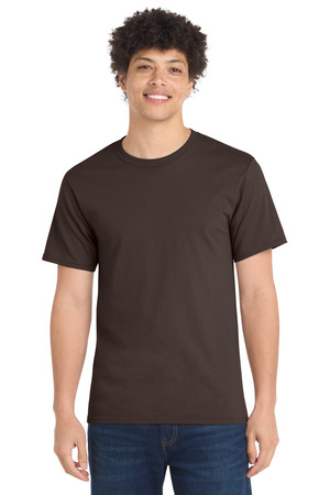 Port & Co Essential Tee. PC61 – Brown / L