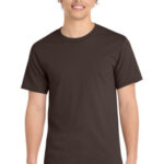 Port & Co Essential Tee. PC61 – Brown /