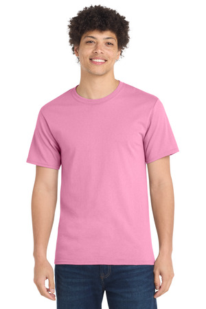 Port & Co Essential Tee. PC61 – Candy Pink / M