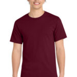 Port & Co Essential Tee. PC61 - Cardinal