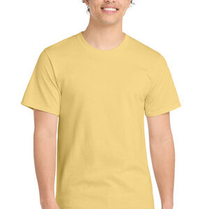 Port & Co Essential Tee. PC61 – Daffodil Yellow / 2XL