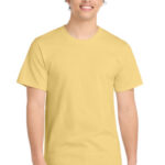 Port & Co Essential Tee. PC61 - Daffodil Yellow