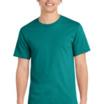 Port & Co Essential Tee. PC61 – Jade Green / S
