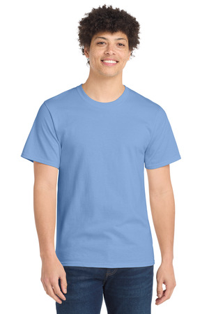 Port & Co Essential Tee. PC61 – Light Blue / L