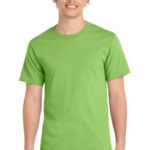 Port & Co Essential Tee. PC61 – Lime /