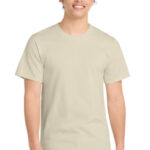 Port & Co Essential Tee. PC61 - Natural