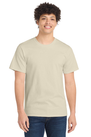 Port & Co Essential Tee. PC61 – Natural /