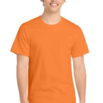 Port & Co Essential Tee. PC61 – Orange Sherbet / L