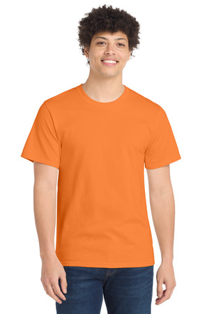 Port & Co Essential Tee. PC61 – Orange Sherbet / XL