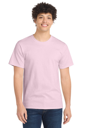 Port & Co Essential Tee. PC61 – Pale Pink / XL
