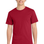 Port & Co Essential Tee. PC61 – Red