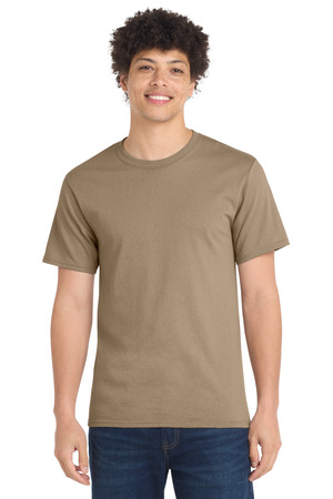 Port & Co Essential Tee. PC61 – Sand / L