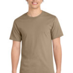 Port & Co Essential Tee. PC61 – Sand /
