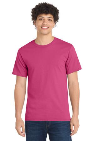 Port & Co Essential Tee. PC61 – Sangria /