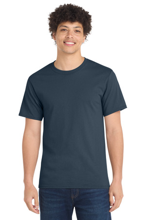 Port & Co Essential Tee. PC61 – Steel Blue / L