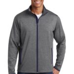 Sport-Tek® Sport-Wick® Stretch Contrast Full-Zip Jacket