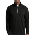Sport-Tek® Sport-Wick® Textured 1/4-Zip Pullover