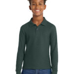 Port Authority® Youth Long Sleeve Silk Touch Polo