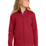 Sport-Tek® Youth Sport-Wick® Fleece Full-Zip Jacket