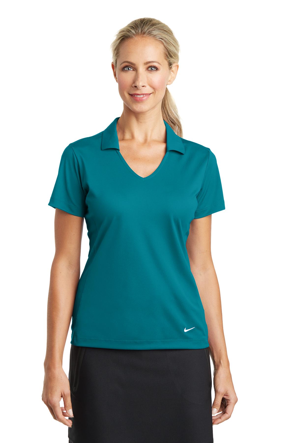 Nike Women's Dri-FIT Vertical Mesh Polo. 637165 (637165)