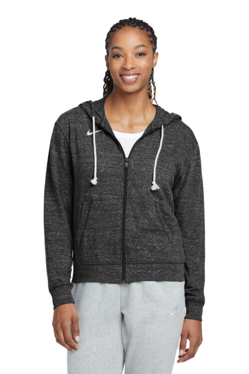 Nike Women's Gym Vintage Full-Zip Hoodie CN9402 (CN9402)
