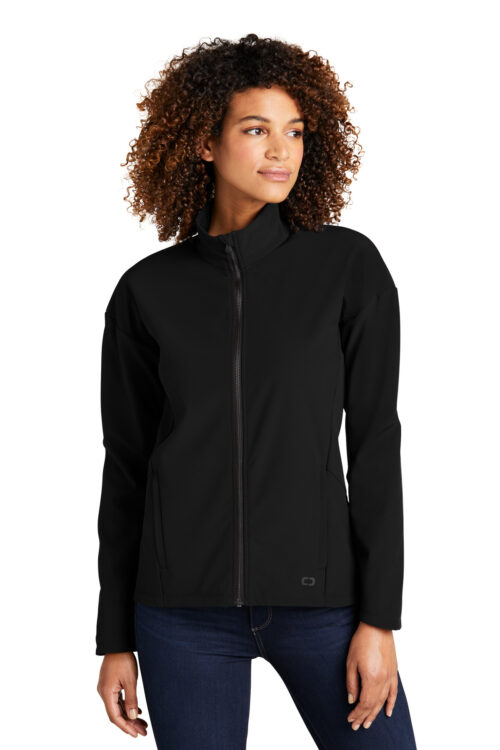 OGIO® Women's Commuter Full-Zip Soft Shell LOG755 (LOG755)