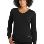 OGIO® Women's Luuma Flex Long Sleeve V-Neck LOG825 (LOG825)