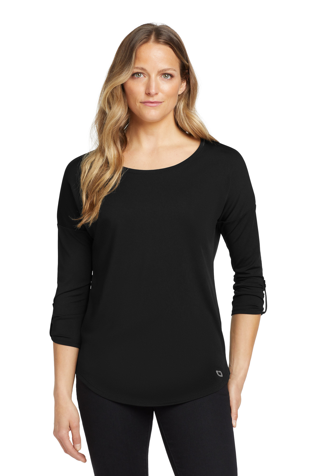 OGIO ® Women's Gravitate Scoop 3/4-Sleeve . LOG141 (LOG141)