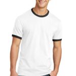 Port & Co Core Cotton Ringer Tee