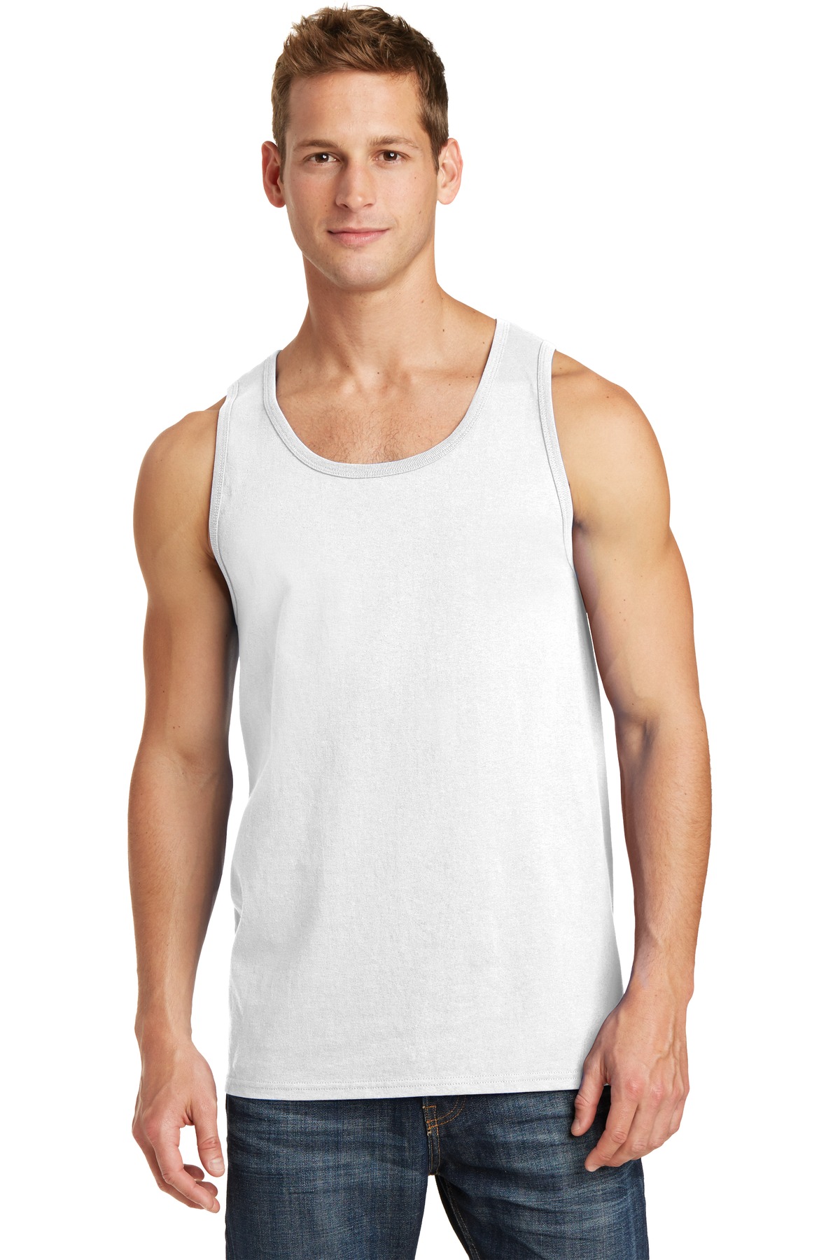 Port & Co Core Cotton Tank Top