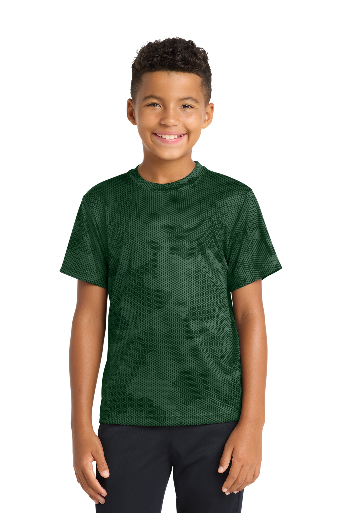 Sport-Tek® Youth CamoHex Tee