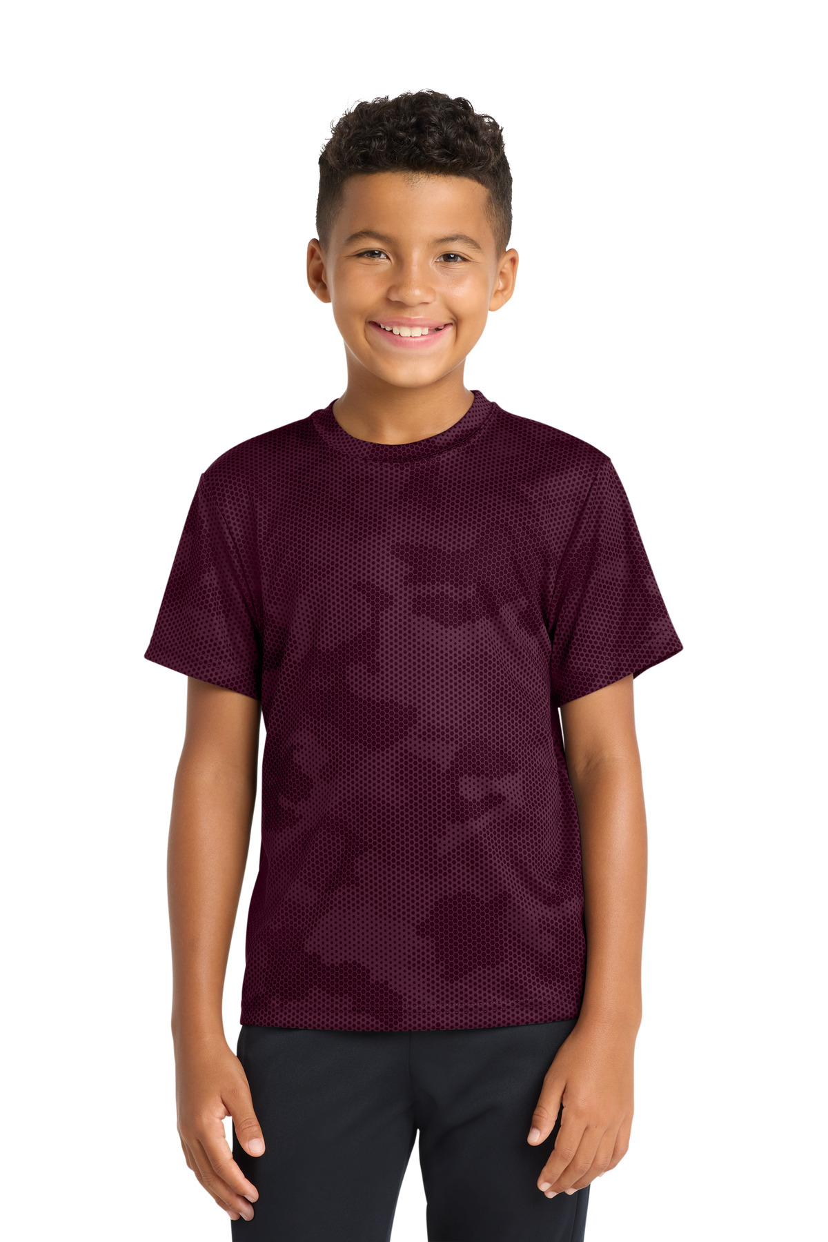 Sport-Tek® Youth CamoHex Tee